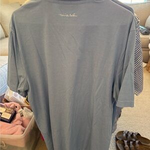 Travis Mathew Slate Blue Short Sleeve Tee